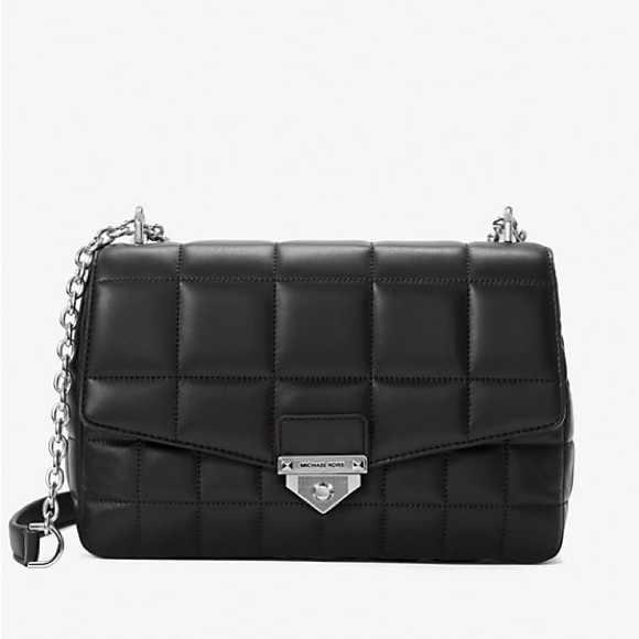 Micheal Kors | SoHo Extra-Large Quilted Leather Shoulder Bag - Picture 1 of 4